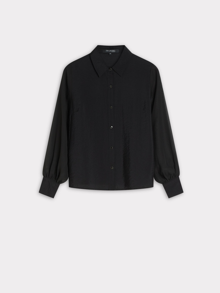 Czarna klasyczna koszula 