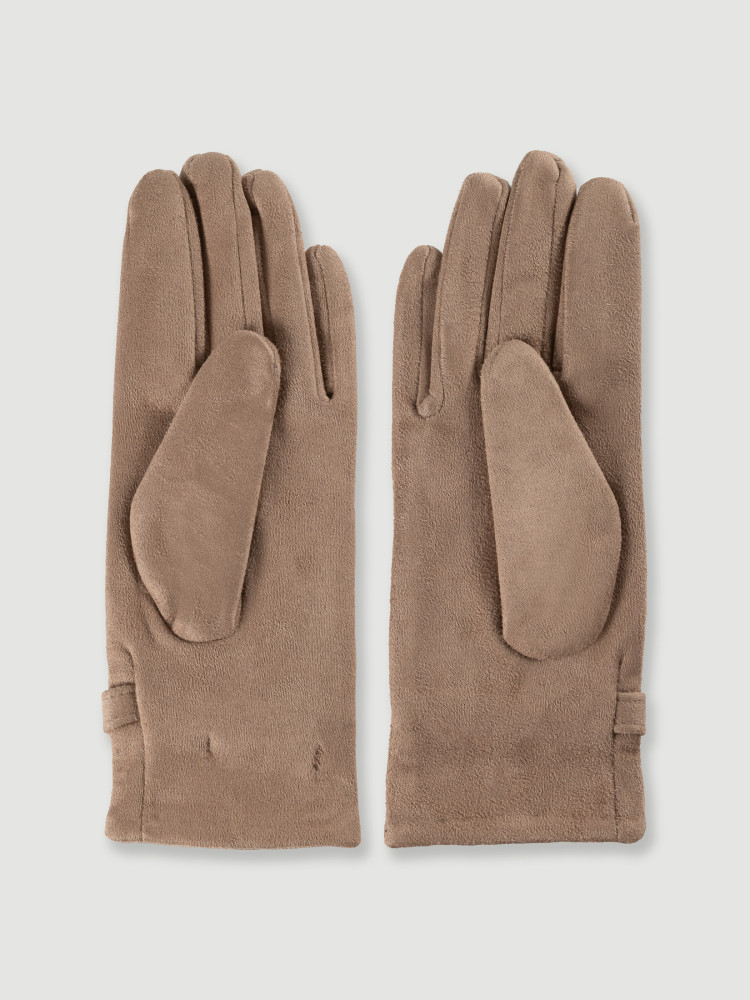 Eleganckie rękawiczki beżowe 