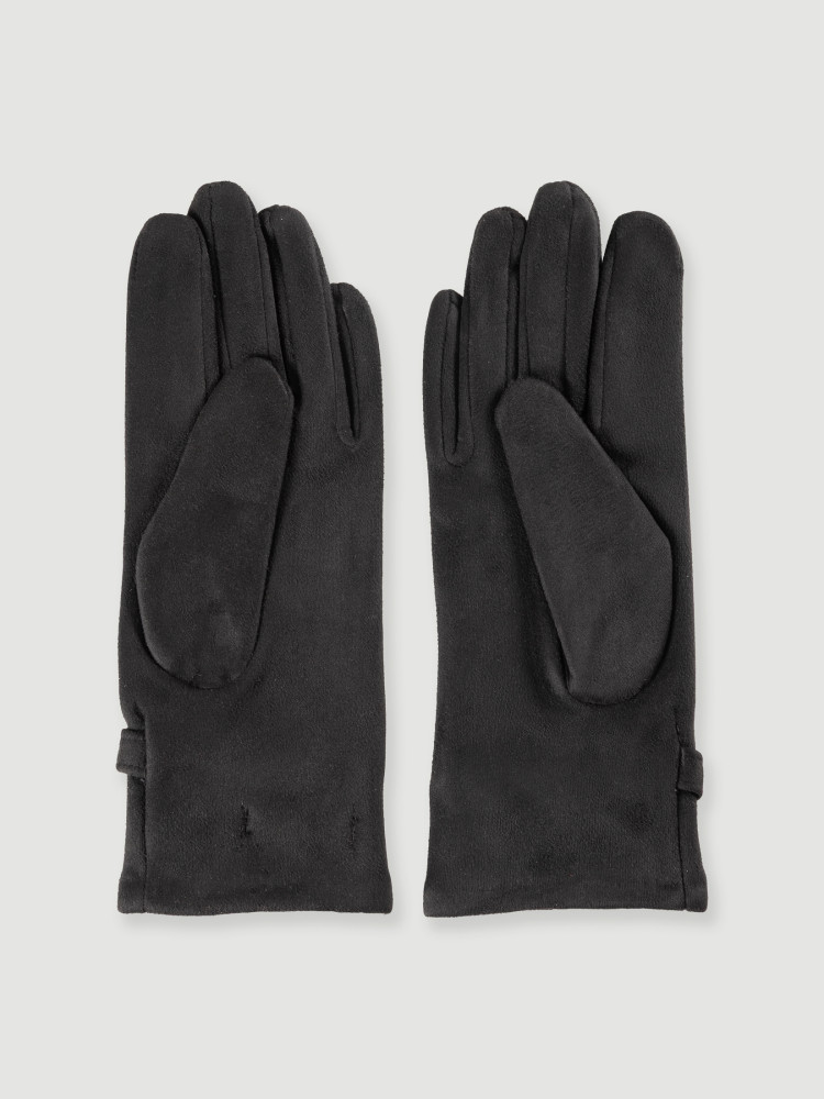 Klasyczne czarne rękawiczki 