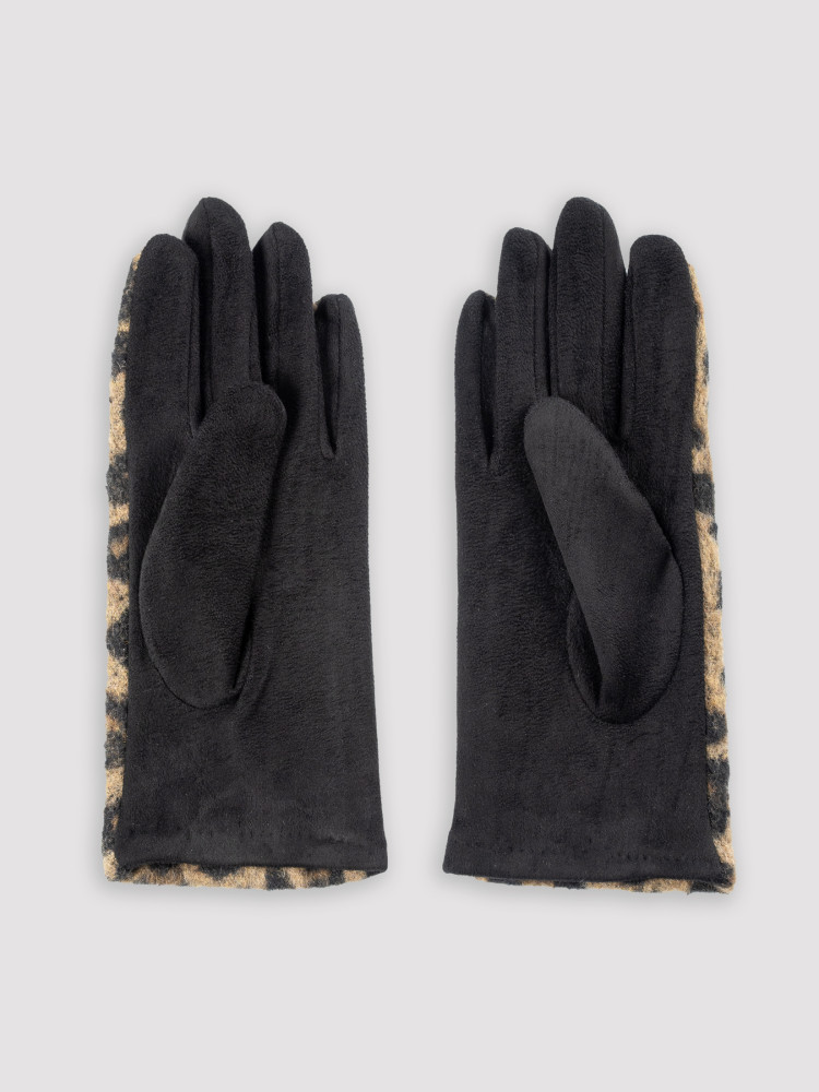 Rękawiczki w panterę 