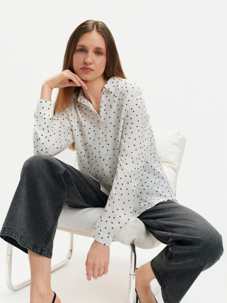 Ciemnoszare jeansy wide leg 