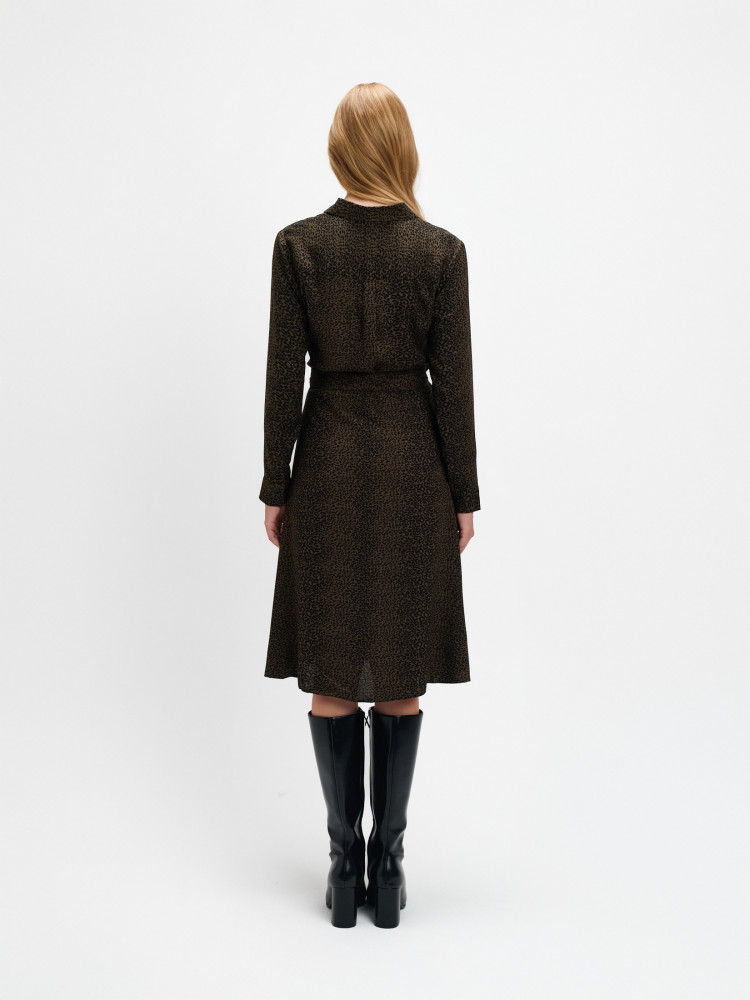 Szmizjerka z printem w panterkę 