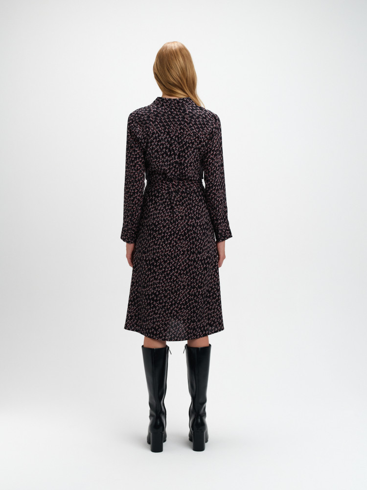 Szmizjerka z wiskozy z printem 