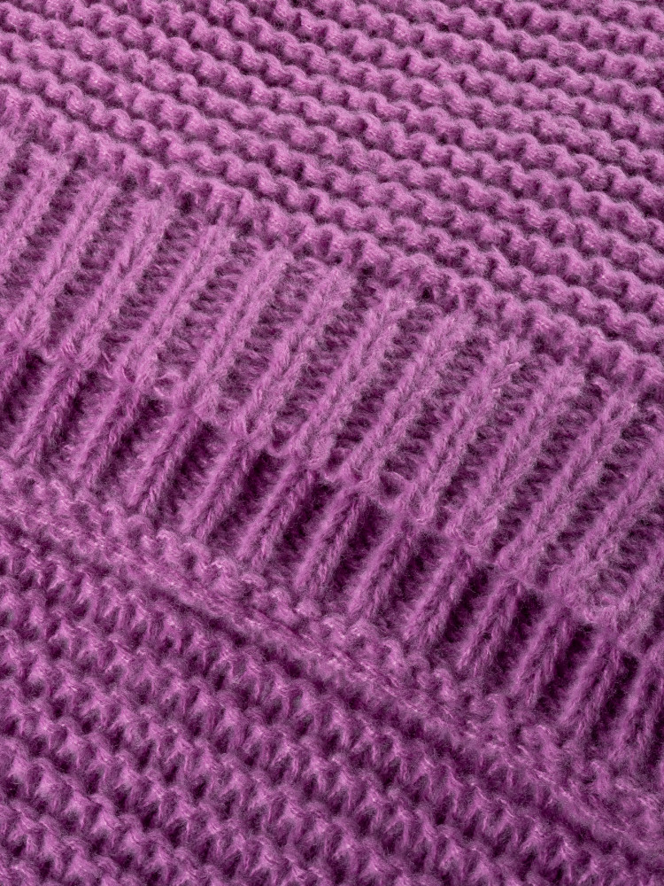 Komfortowy fioletowy szalik 