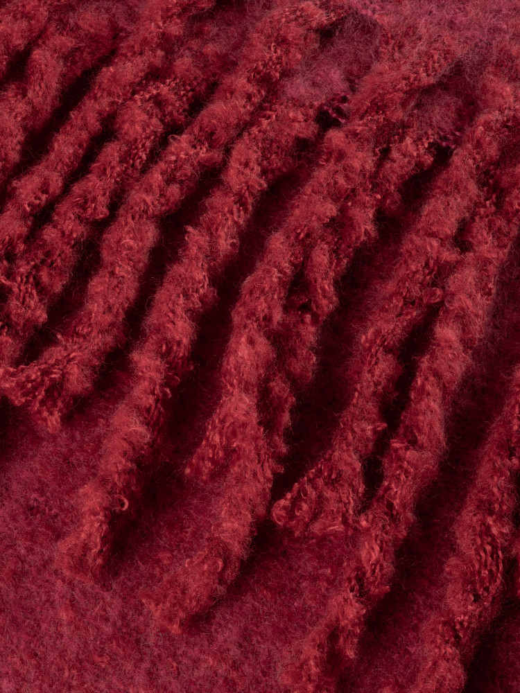 Miękki szalik purpurowy 