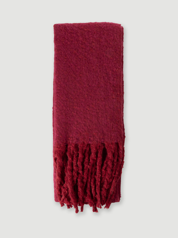 Miękki szalik purpurowy 