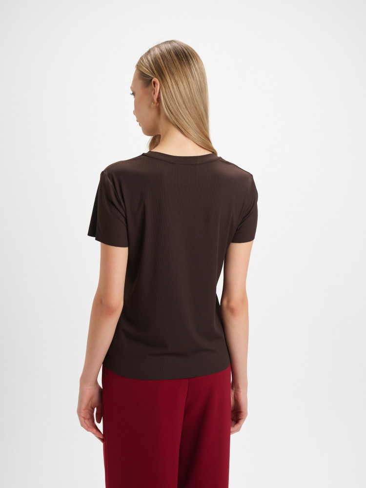 Top basic czekoladowy brąz  Top basic czekoladowy brąz