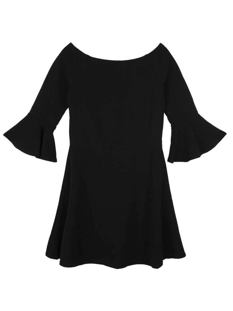 Sukienka damska z odkrytymi ramionami