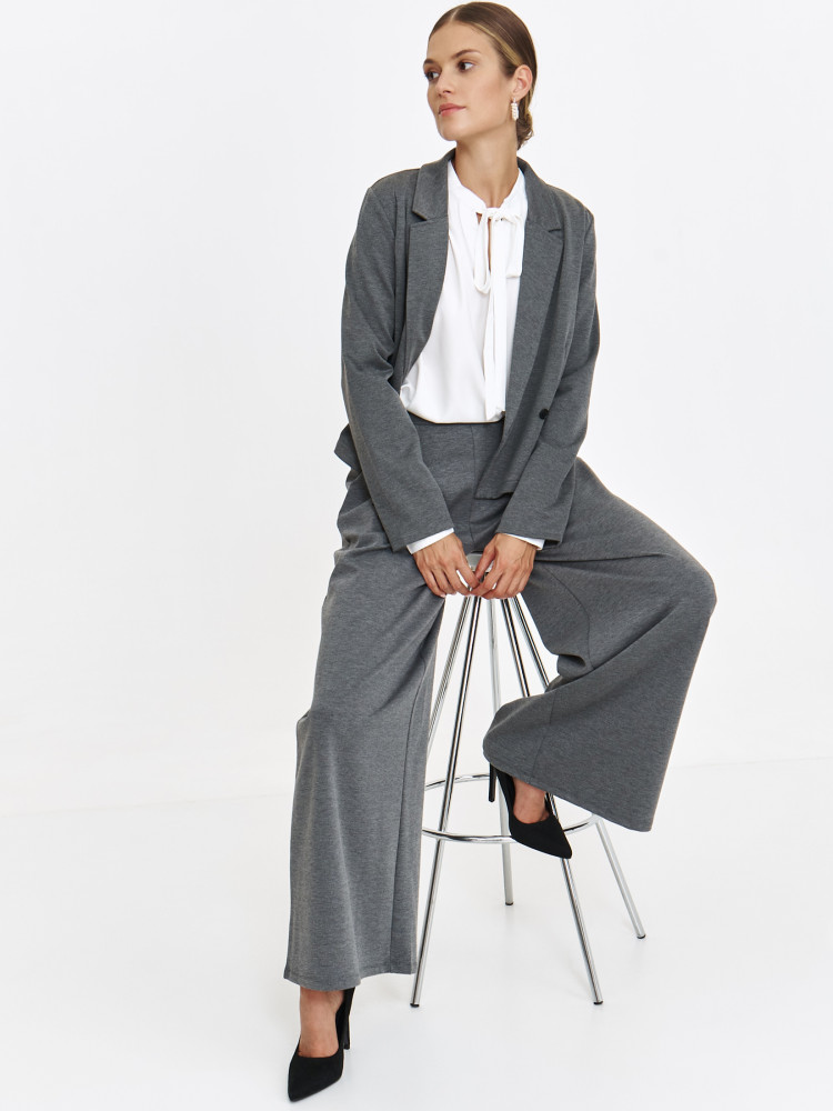 Krótki szary żakiet 