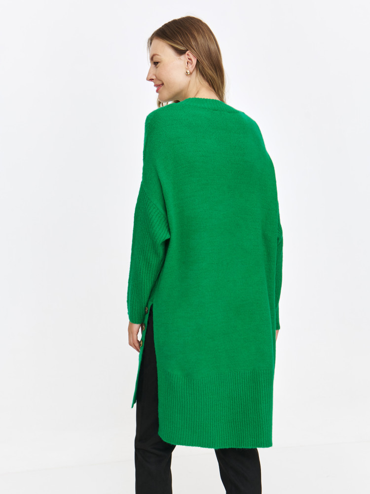 Zielona sukienka w stylu casual