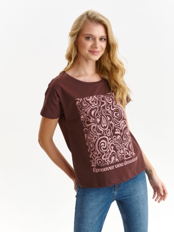 T-shirt z nadrukiem
