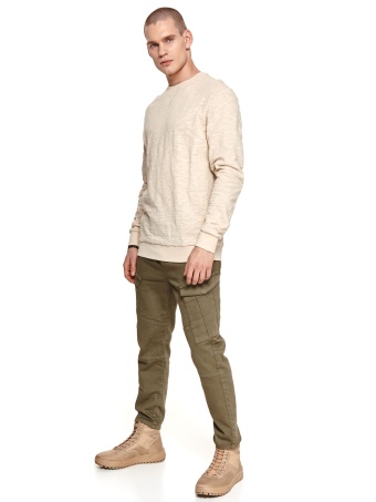 Bluza ze strukturalnej dzianiny