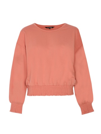 Krótka bluza zakończona szerokim ściągaczem