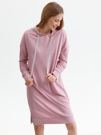 Długa bluza z ozdobnymi sznurkami