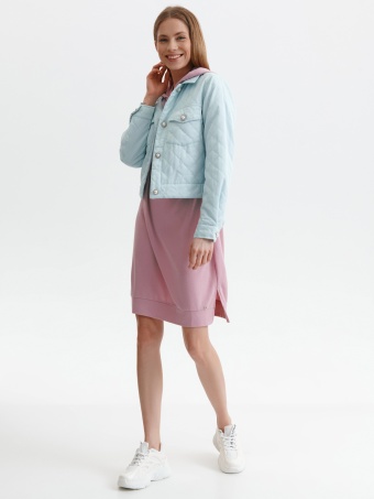 Długa bluza z ozdobnymi sznurkami