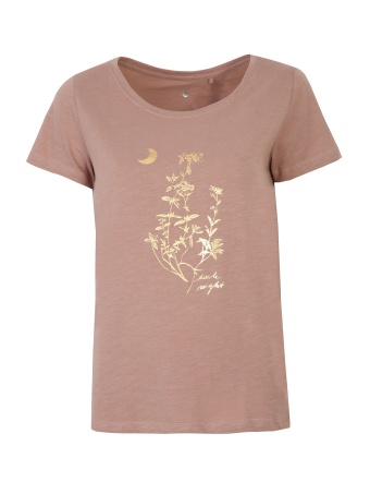 Dopasowany t-shirt z nadrukiem