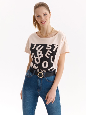 T-shirt damski z nadrukiem