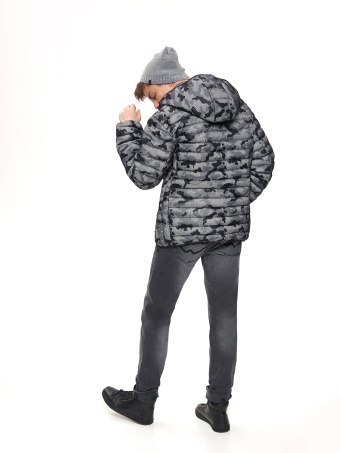 Kurtka we wzór moro 