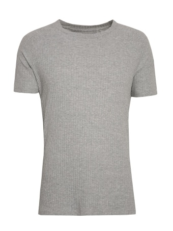 T-shirt dopasowany w prążek