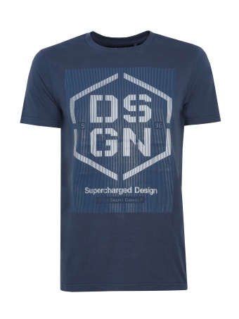 T-shirt z technicznym nadrukiem