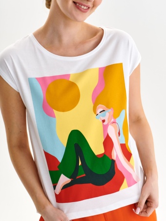 T-shirt z nadrukiem