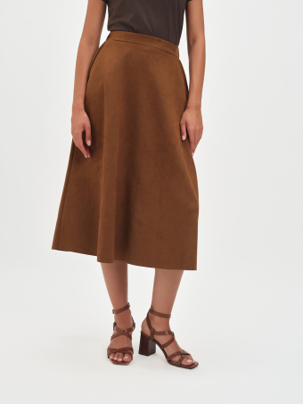 Elegancka rozkloszowana spódnica 
