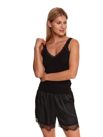 Piżama damska, koszulka na ramiączkach