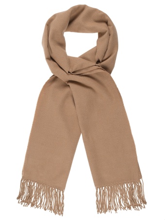 Klasyczny szalik z frędzlami
