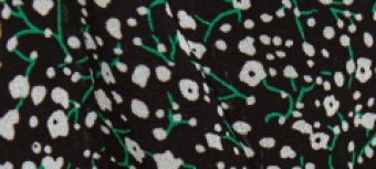 Spódnica mini w drobne kwiaty