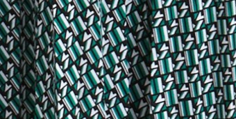 Plisowana spódnica w retro print
