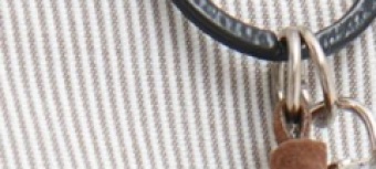 Spodnie z prążkowanej tkaninny