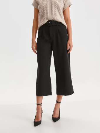 Spodnie 7/8 damskie z paskiem