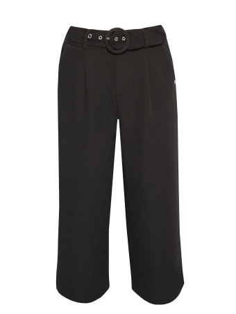 Spodnie 7/8 damskie z paskiem