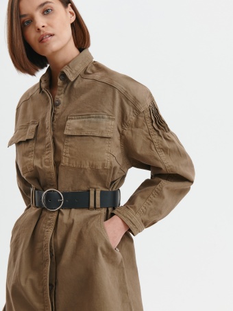 Szmizjerka z szerokim paskiem