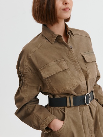 Szmizjerka z szerokim paskiem