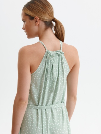 Sukienka maxi w grochy