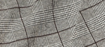 Dopasowana kopertowa sukienka w kratę