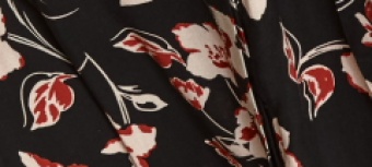 Koszulowa sukienka w kwiaty