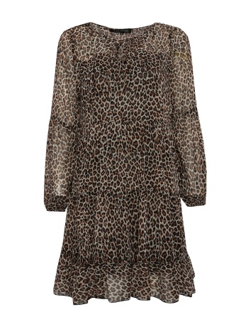 Sukienka damska w panterkę 