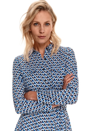 Koszulowa sukienka z wiązaniem w talii