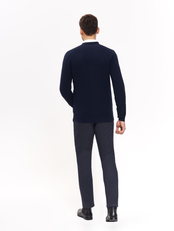 Sweter rozpinany ze stójką