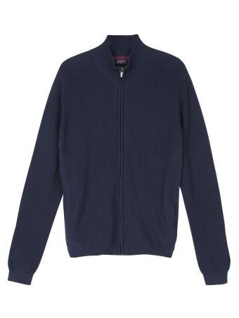 Sweter rozpinany ze stójką