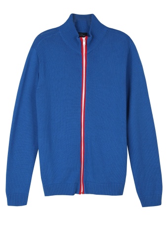 Sweter rozpinany ze stójką