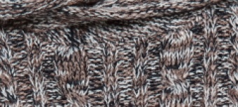 Sweter strukturalny z kapturem