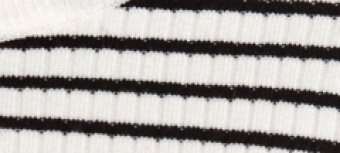 Sweter z rękawem 3/4 w paski