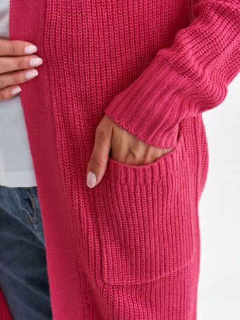 Kardigan z długim rękawem