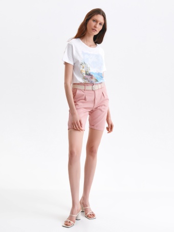 Szorty damskie z wysokim stanem