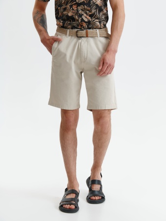 Szorty tkaninowe z paskiem