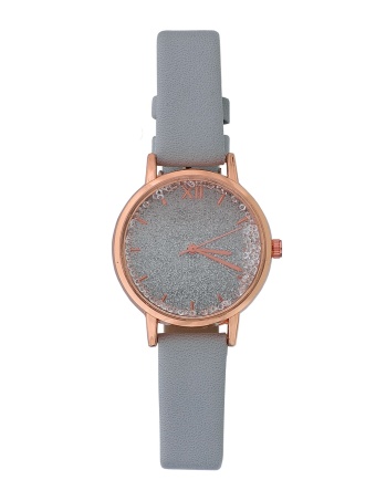 Elegancki zegarek z błyszczącą aplikacją