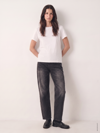 Biały top basic 